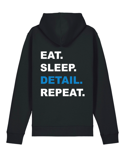 Hoodie eat sleep - Blauw